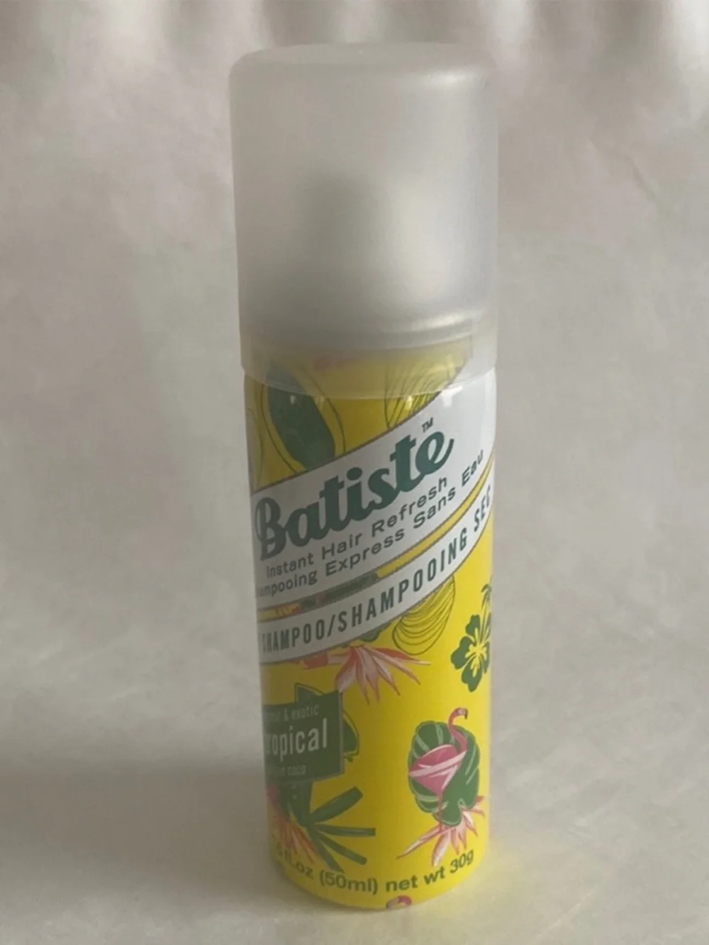 BATISTE Tropical Dry Shampoo Coconut & Exotic Mini Travel Purse Size 1.6oz NIP